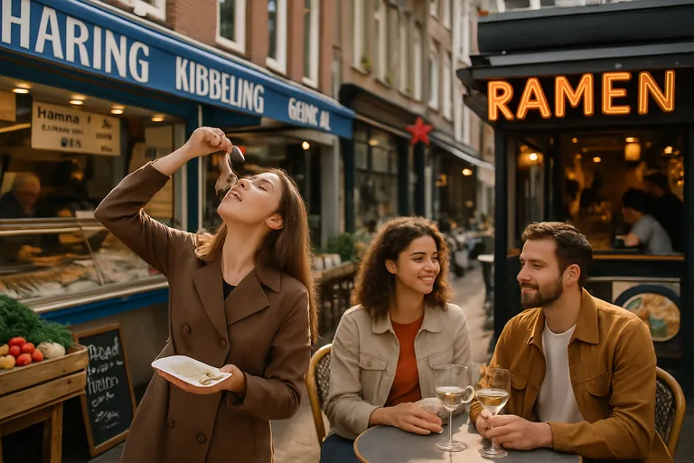 Culinair amsterdam in vogelvlucht