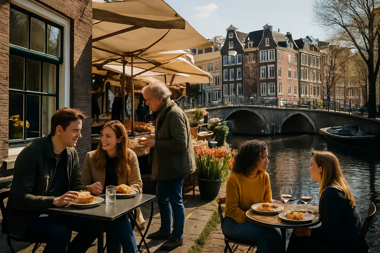 De beste buurten voor mittagessen in amsterdam