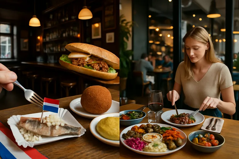 De veelzijdige smaak van amsterdam, van bruine kroeg tot moderne bistro