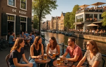 Drankje doen in amsterdam: van bruine kroeg tot rooftopbar als een local