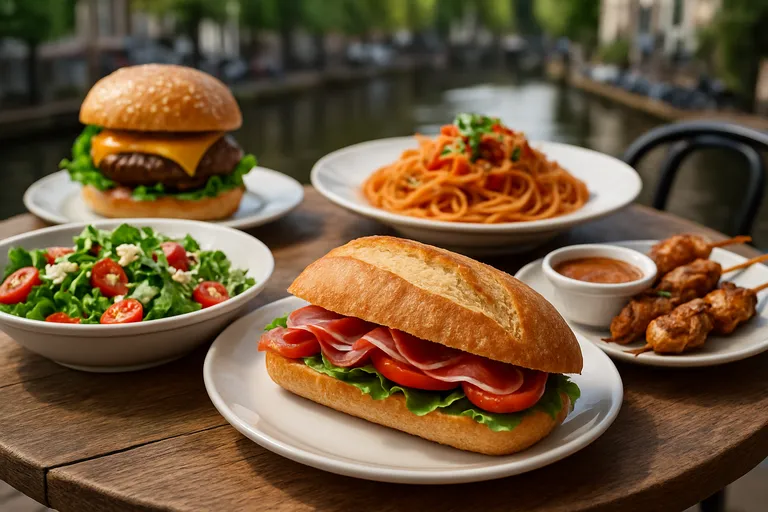 Populaire lunchstijlen en gerechten