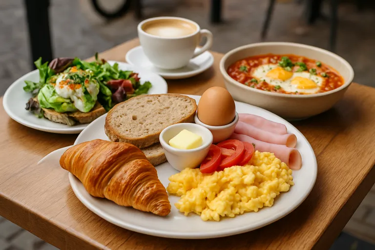 Soorten ontbijt in amsterdam