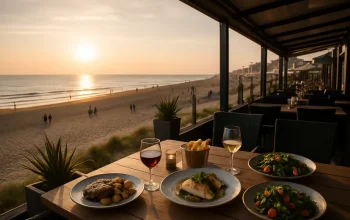 Uit eten in noordwijk aan zee: culinair genieten met uitzicht op strand en boulevard