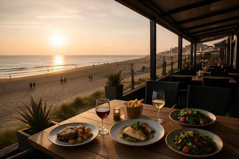 Uit eten in noordwijk aan zee: culinair genieten met uitzicht op strand en boulevard