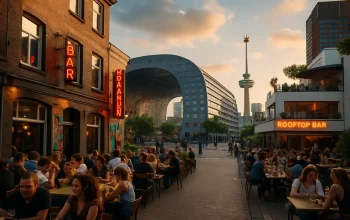 Van vintage boetieks tot dakterrassen: ontdek rotterdam vol culinaire hotspots, design en nachtleven