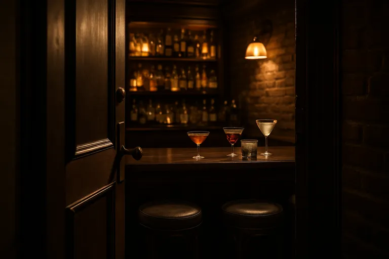 Wat is een speakeasy cocktailbar